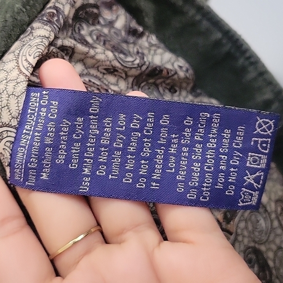 Vintage Leather jacket , blazer, suede, coats, jacket, size small - Picture 8 of 8